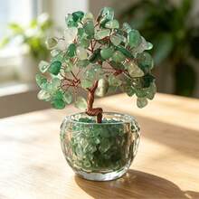 2026 New Small Green Acrylic Flat Tree Decor, Christmas Table Decoration Gift, Home Decor, Kitchen Decor, Room Decor, Party Decor, Decorative Craft, Desk Ornament, Dining Table Decoration - 1PC - View 4