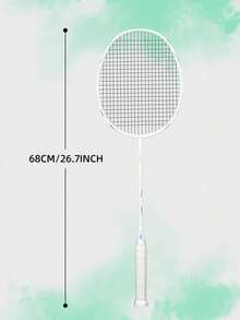 SALYWEE Full Carbon Fiber Badminton Racket | 4U 28lbs Tension | Unstrung 80±5g | Professional Training Rackets - Multicolor - View 10