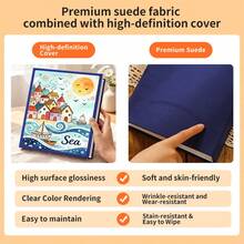 1pc Photo Album For 4*6inch Photos, Large Capacity, Full Landscape Slip-In Design, 6 Inch 200 Photos, Suitable For Preserving Casual Life Moments And Travel Scenery - A - View 6