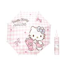 Miniso Payung Hello Kitty Automatic-FX, Tersedia dalam Motif Kotak-kotak, Trim Merah Muda, Trim Putih & Motif Penuh, Perlengkapan Hujan Kartun Lucu, Desain Ringan dan Portabel, Hadiah Menarik untuk Kolektor Hobi (1 buah) - MultiWarna - View 12