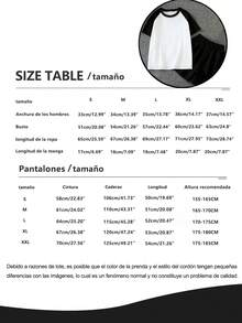 Men T-Shirt Co-Ords - White Black - View 3