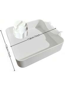 2pcs Washing Machine Drain Pan, Effectively Prevent Laundry Room Washing Machine Water Leakage And Flooding - A - View 11
