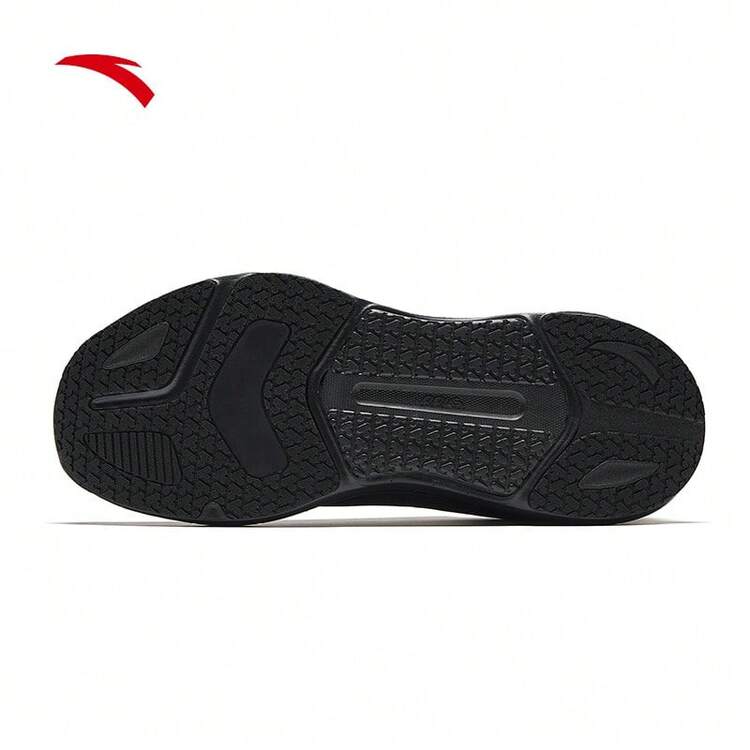 Anta Men's Breathable Mesh Thick-Soled Rebound Fitness Training Sports Shoes - Black - View 6
