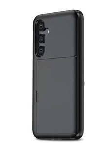 For Galaxy Case, Anti-Drop Two-In-One PC Card Case For Mobile Phone, Suitable Compatible With Apple 17 Promax 17 Pro 17e 16E 15 14 13 12 11 18 Models. 2-In-1 Shock-Proof Mobile Phone Protection Case, With Card Slot And Wallet-Style Design. - Black - View 86