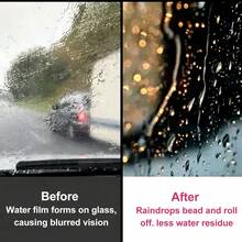 JB-XPCS Glass Hydrophobic Coating For Car Windshield, Rearview Mirror, And Side Windows, Water-Repellent Plating Liquid, Raindrops Bead Up And Roll Off, Anti-Stain, Water-Resistant, Improves Driving Visibility In Rain, Glass Protection Coating Agent YT0403 - YT0403 - View 8
