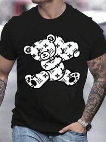 Men T-Shirts - Black - View 8
