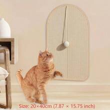 Non-Shedding Cat Scratching Board Pet Toy Suitable For Indoor Cats Scratching And Playing Cat Scratching Pad Wear-Resistant Cat Mat Multi-Functional And Durable Cat Scratching Board Interactive Pet Cat Climbing Pad Self-Adhesive Christmas Decoration Halloween - one-size - View 10