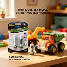 Kids Batteries - White - View 1