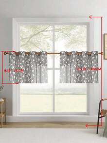 1pc/2pcs Premium Boho Style Embroidered Sheer Curtains For Living Room & Bedroom, Minimalist Line Art Voile Drapes, Fade Resistant Soft Light Blocking Breathable Home Decor, Easy To Install And Maintain - Grey - View 19