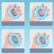 Silicone Grip Strengthener Grip Ball Grip Ring Finger Strength Training Exercise - Multicolor - View 4