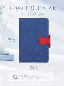 Custom Floral Daisy Notebook, Personalised Name Journal, Back To School Essential, Stylish Hardcover Notepad, Gift For Students, Back To School Gift For Teachers And Students, Daily Writing Planner, Decorative Floral Cover Notebook - Multi-color - Round Button Month Flower Notebook - View 9