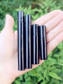 100/50/10/5入 2ml/5ml 便攜黑色香水噴霧瓶 塑膠空化妝品分裝瓶 樣品管 旅行化妝工具 迷你香水瓶 適用錢包、手提包、旅行必需品 - 彩色 - 查看 10