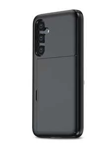 For Galaxy Case, Anti-Drop Two-In-One PC Card Case For Mobile Phone, Suitable Compatible With Apple 17 Promax 17 Pro 17e 16E 15 14 13 12 11 18 Models. 2-In-1 Shock-Proof Mobile Phone Protection Case, With Card Slot And Wallet-Style Design. - Black - View 91