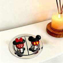 Cartoon Cute Disney Mickey Mouse Toilet Flush Button Presser, Long Nail Toilet Tank Pressing Assistant, For Dorm, Home Use, Perfect Gift For Girls, Back To School, Halloween And Christmas - Toilet Flush Button (Style Random) - View 6
