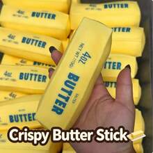 Building Block Filling Butter Stick Squeeze Pressure Ball, Crispy Sound-Controlled Stress Relief Hand Ball Explosion Butter Stick Simulation Food Toy Venting Toy Rubber, Squishy, Squishy Stress Toy, Dumpling Squish, Toys For Adults, Halloween, Squishy's, Squishy, Squishies, Squishy Toys, Toys, Crunchy Squishy, Squishes, Squish, Toys For Toddler, Squishy' Squishy Toys, Squishy's - Multicolor - View 5