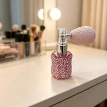 Botol Semprot Kaca Airbag Rhinestone untuk Perjalanan, Botol Isi Ulang Sampel Kosmetik Wewangian Portabel - View 3