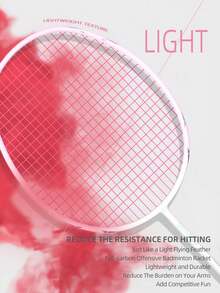 SALYWEE Full Carbon Fiber Badminton Racket | 4U 28lbs Tension | Unstrung 80±5g | Professional Training Rackets - Multicolor - View 5