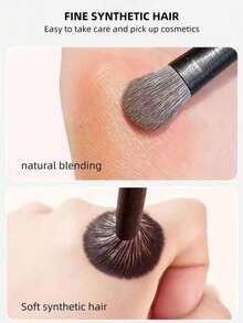 6pcs Soft Bristle Eye Makeup Brush Set, Suitable For Eyeshadow Blending, Smudging, Eyeliner And Eye Detail, Eyebrow Brush, Eyeshadow Brush, Eyelash Brush, Eyelash Brush, Gift - Multicolor - View 2