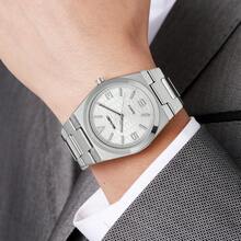 Jam Tangan Pria Skmei 2761 Quartz Alloy, Jam Tangan Mewah Tahan Air, Gaya Bisnis & Olahraga - Perak - View 5