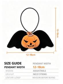 Dasi Kupu-Kupu Boneka Hewan Peliharaan Halloween, Boneka Bordir Indah dengan Desain Sayap Kelelawar, Dasi yang Dapat Diatur, Aksesori Hewan Peliharaan - Aksesori Kostum Foto Pesta Liburan Universal untuk Kucing & Anjing - Hadiah Hewan Peliharaan yang Sempurna - Hitam - View 4