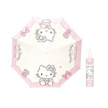 Miniso Payung Hello Kitty Automatic-FX, Tersedia dalam Motif Kotak-kotak, Trim Merah Muda, Trim Putih & Motif Penuh, Perlengkapan Hujan Kartun Lucu, Desain Ringan dan Portabel, Hadiah Menarik untuk Kolektor Hobi (1 buah) - MultiWarna - View 13