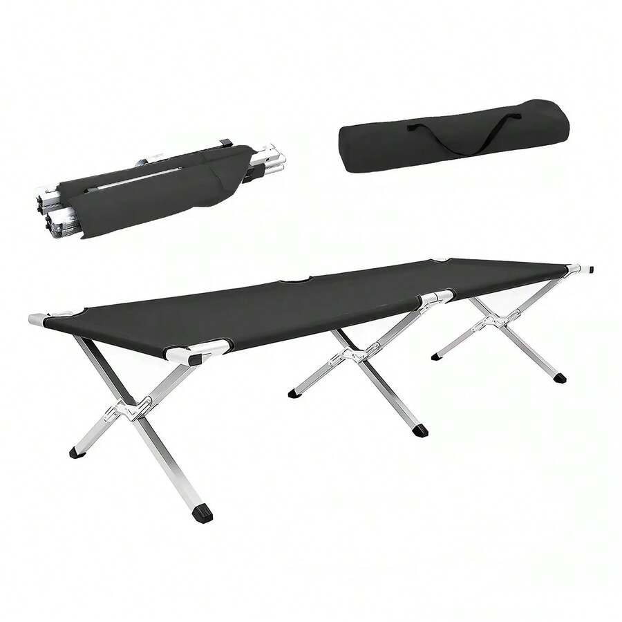 Camping Cots - Black - View 1