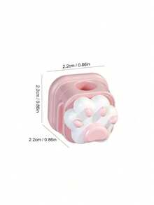 Cute Cat Paw Magnetic Cable Holder, Slot‑Type Self‑Adhesive Cable Clips, Desktop Wire Organizer, Cable Management Tidy Fixer For USB Cables & Power Cords, Multiscene For Desktop Bedside Table Car Home Office - Multicolor - View 5