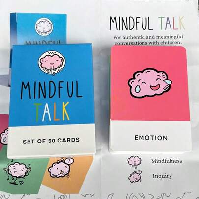 A Set Of Wisdom-Filled Meditation Card Game, Suitable For Family Gatherings, Easter, Dietary Guidance, Speech Therapist Gift, Christmas Decoration, Easter Games, Office Decoration