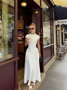 Women Long Dresses - White - View 6