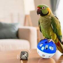 15pcs/10pcs/5pcs/1pc Bird Bell Ball Toy, Jingle Sound, Diameter 3.8cm (1.5 Inches), Colorful Cat Teaser Dog Teaser Parrot Toy Ball, Built-In Bell, Interactive Bird Cage Toy, Suitable For Budgies, Cockatiels, Lovebirds And Other Small Birds, Perfect Holiday Gift For Pets, Sound Toy Ball Cat Toys/Bird Accessories/Bird Toys - View 6