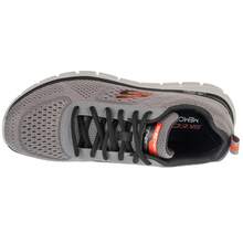 Skechers Track - Leshur - Grey Mens Sports Shoes - Grey - View 3
