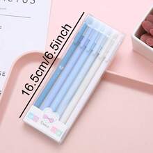 Set Pena Warna Morandi Kreatif 6 Buah dengan Tutup Netral, Ujung Jarum 0,5mm, Pena Tanda Tangan, Pena Belajar untuk Pelajar, Palet Warna Lembut dengan Saturasi Rendah, Tersedia Berbagai Set Warna Segar, Nuansa Mewah dan Elegan, Penampilan Luar Biasa, Badan Pena Matte Halus, Pengerjaan Finishing Matte, Sentuhan Halus, Tahan Sidik Jari, Pegangan Anti Selip, Nyaman untuk Menulis, Desain Minimalis dan Segar - A - View 9