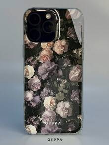 GIIPPA 1件裝玫瑰圖案設計手機殼，適用於Phone 17 Pro Max，相容Phone 16 Pro Max、15 Pro Max、14 Pro Max，韓系高端時尚趣味手機殼，相容11/12/13/14/15/16 Pro Max Plus，優雅設計男女皆宜，適合送給女友的聖誕節、情人節、復活節、婚禮季與生日完美禮物 - 紫色 - 查看 6