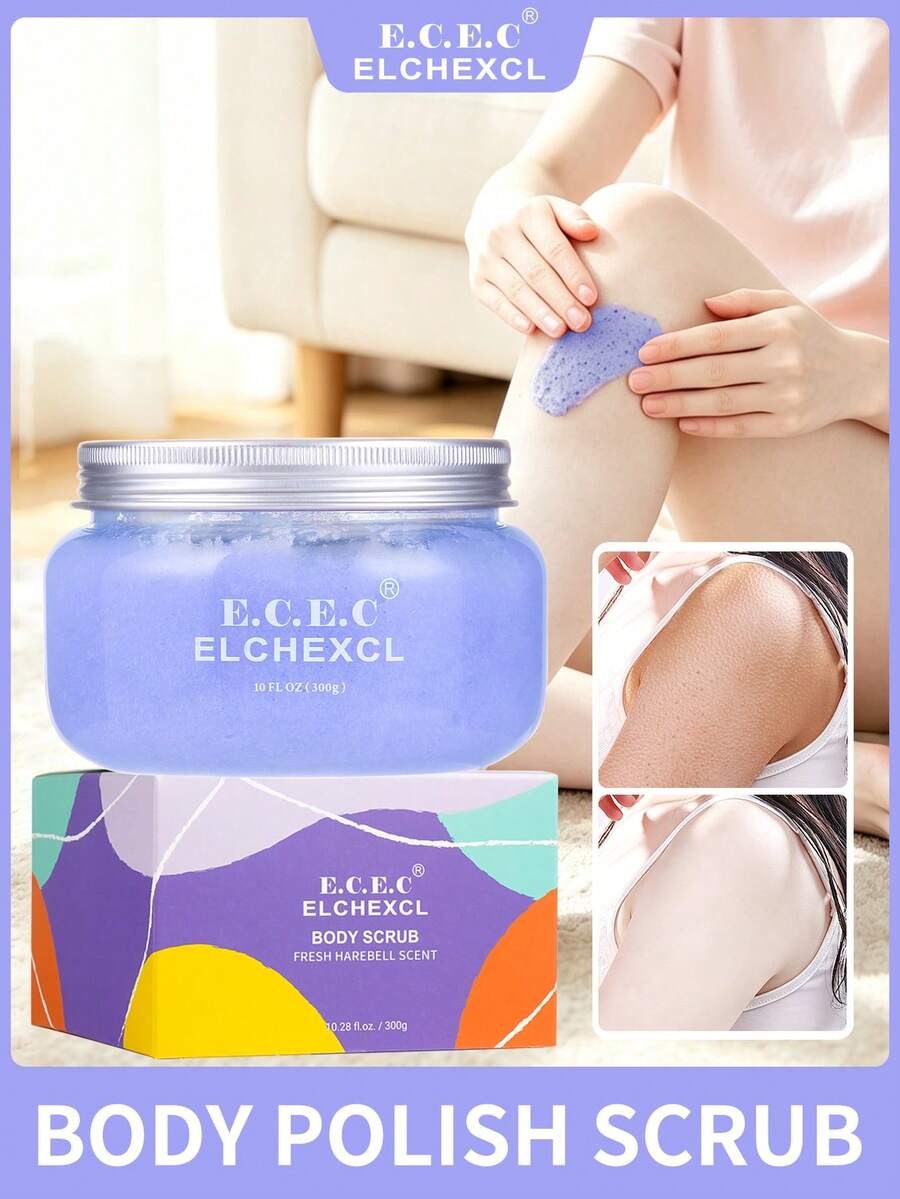 Salt Body & Foot Scrub - Moisturizing And Exfoliating Body, Hand, Foot Scrub -Removes Dead Skin & Smooths Rough Skin - Great Gifts For Women & Men - Lavender - View 1