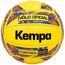 Bola de Vôlei Oficial Kempa Control Sport Series - Amarelo - Visão 1