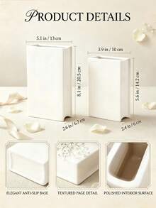 Bình hoa gốm hình cuốn sách cá nhân hóa cho lễ đính hôn, bình hoa hình cuốn sách tùy chỉnh tên cặp đôi, quà đính hôn, quà cho cô dâu, quà cho cặp đôi đám cưới - Nhiều màu - Xem 10
