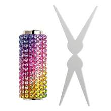 Cat-Eye Nail Art Set Featuring A Handle Fully Encrusted With Rhinestones; Easily Creates A Translucent Cat-Eye Halo Effect. Suitable For Professional Nail Technicians, Trainees, And DIY Enthusiasts - Multicolor - View 12