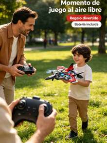 Avión de espuma de control remoto de 4 ejes con giroscopio, juguete volador recargable, disponible en rojo y verde, batería incluida, ideal para regalo infantil - Multicolor - Ver 7