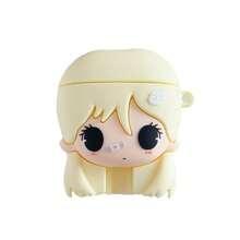1pc Blonde Wing Girl Pro 2/3/4 Generation Protective Case, Cartoon Silicone Shockproof Soft Shell Compatible With Apple - Multicolor - View 12