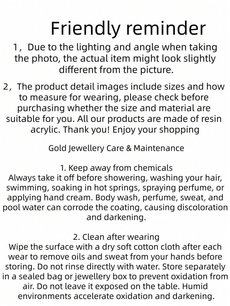 3pcs/Set Fashionable New Vintage Thick Multi-Color Natural Texture Acrylic ABS Material Elastic Beaded Bracelet Set, Suitable For Women Daily Wear (With Actual Wearing Material Display Image) - Multicolor - View 5