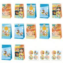 Kantong Kertas Permen Paw Patrol, Kantong Kertas Kemasan Kado Pesta Ulang Tahun, Kantong Snack Popcorn - Beraneka warna - View 11