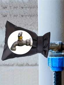 1/2pcs Outdoor Faucet Winter Pipe Protector,Waterproof And Frostproof. Reusable Protector Suitable For Outdoor Patios, Home Faucet Protection Devices, Gardens, Outdoor Gardening Accessories, And Gardening Tools.Garden Accessories,Garden Accessories - A - View 6
