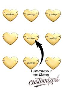 1/5/10/30/50/100pcs Customized Engraved Mirror Stainless Steel Labels, Star Labels, Polished Material, Suitable For Personalized Name Buttons For Knitted, Handicrafts And Handmade Products, Support All Languages - Multicolor - View 21