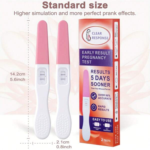 10pcs Fake Positive Pregnancy Test Prank, Prank Gift, Adult Prank, Sweet Prank