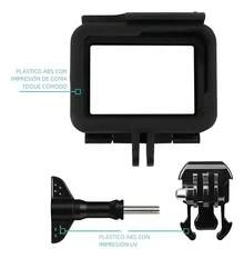 Funda Protectora Carcasa De Bisel Abs Para Gopro Hero 5 6 7 - Negro - Ver 7