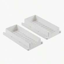 No-Drill Pull-Out Kitchen Cabinet Organizer - Slide-Out Drawer Shelf For Under Sink, Adjustable Rails, Large Capacity, Material - Multicolor - View 12