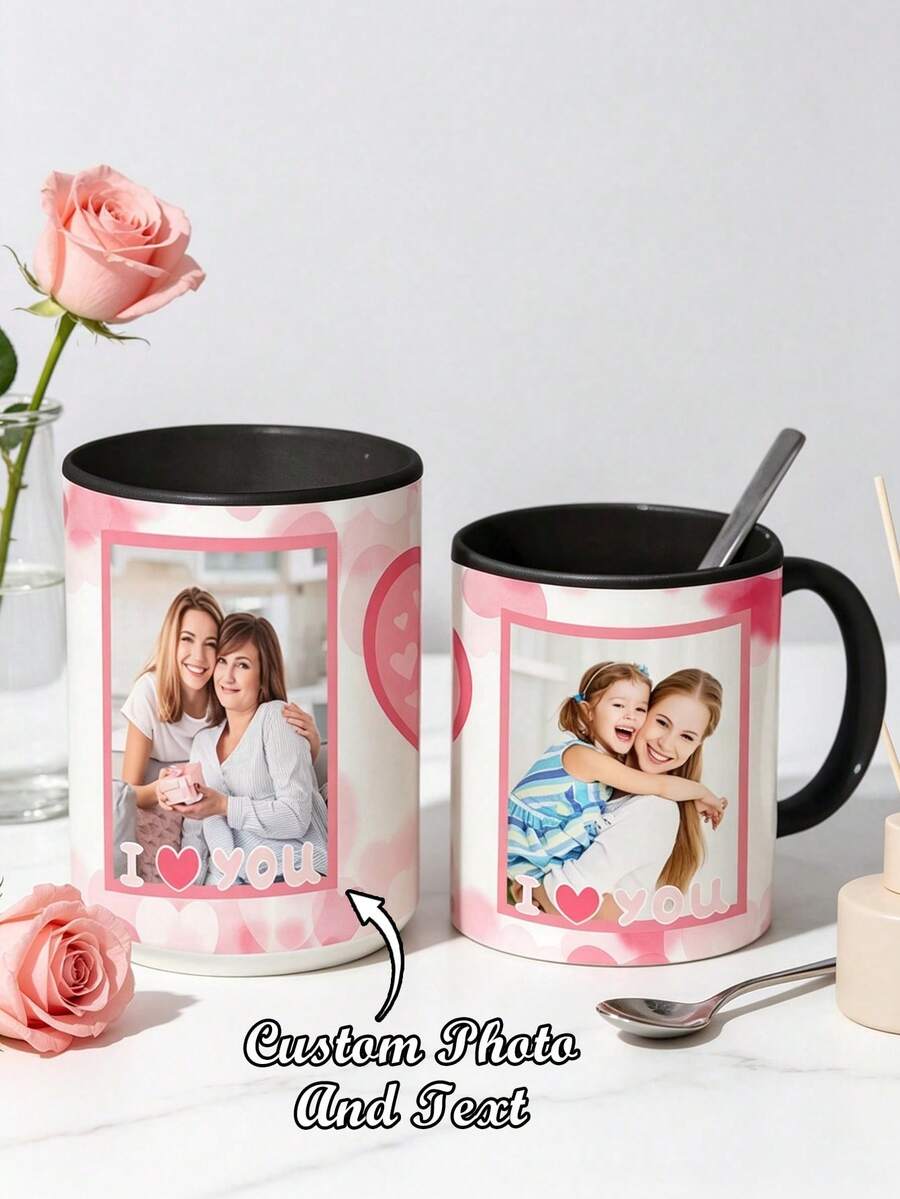 Customized Thank You Coffee Mug, Customized Thank You Gift Mug, Personalized Thank You Gift, Gift For Colleagues, Gift For Teachers, Mentor Gift - Multicolor - View 1
