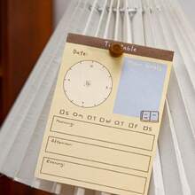 Daily Planner Sticky Notes, To‑Do List Memo Pad, Time Management Notepad, Self‑Adhesive Schedule Note Paper For Office School Supplies - one-size - View 7