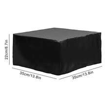 Funda Impermeable para Proyector, Wanlian Cubierta Negra de Tela Oxford 210D - Negro - Ver 3