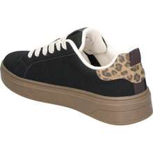XTI Women Wedge Sneakers - Black - View 5